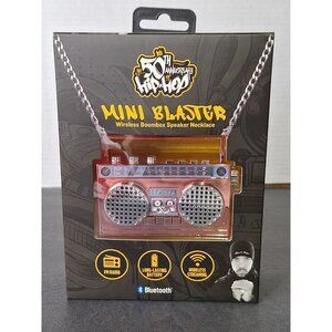 50th Anniversary Of Hip Hop Mini Blaster Wireless Boombox Speaker Necklace RAP